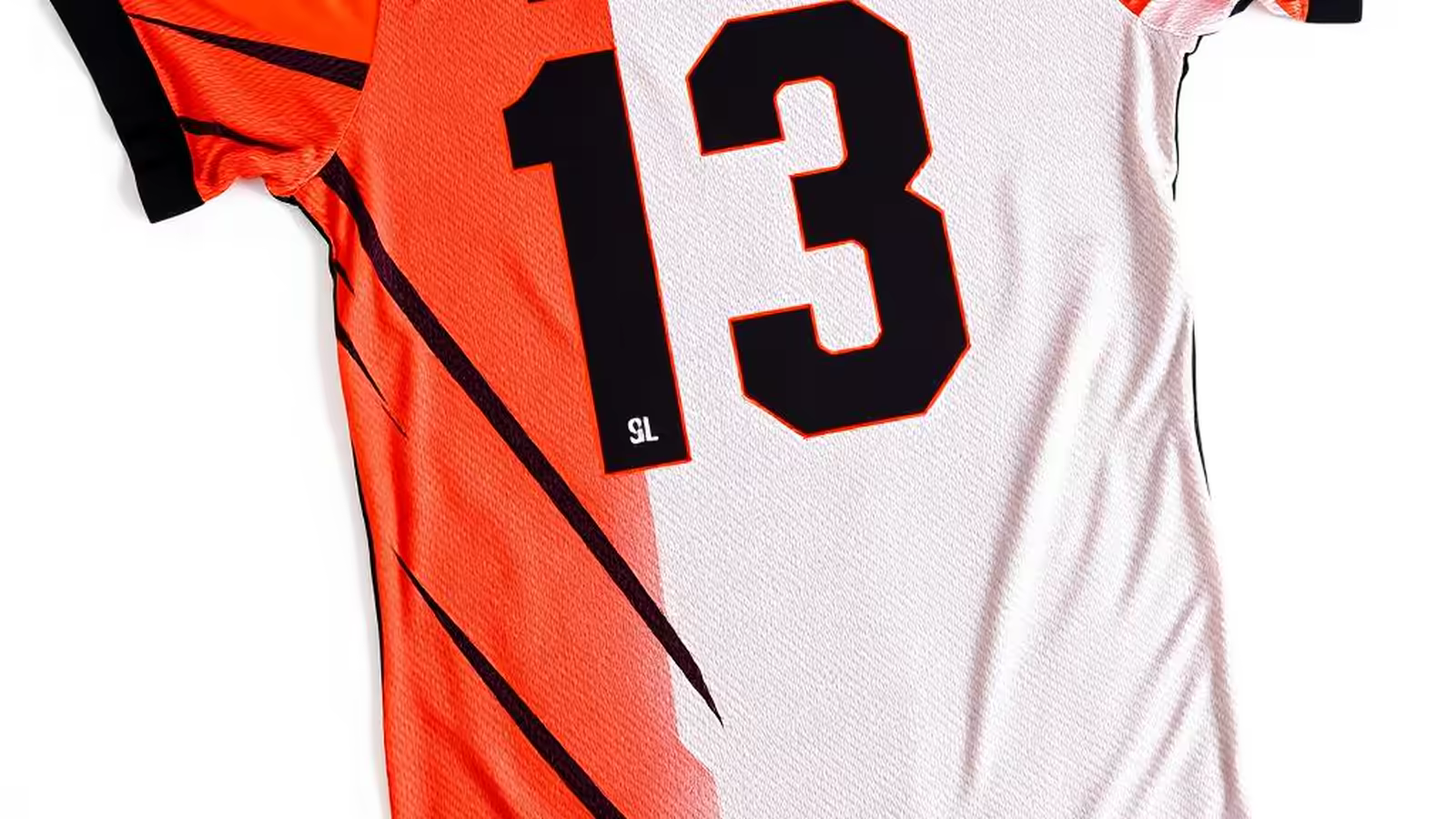 Produksi jersey futsal custom Jogja printing sublimasi dengan nomor punggung pemain di Gamaliels