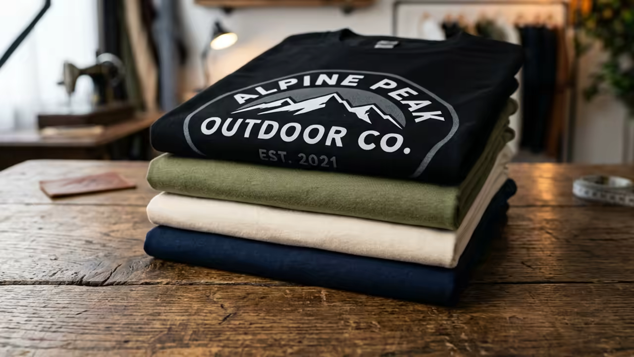 Perbandingan ketebalan dan rajutan bahan katun combed 24s dan 30s kaos custom